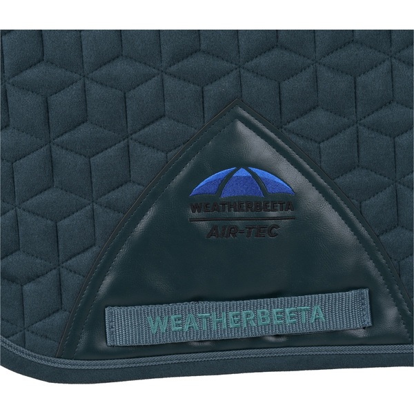 2026 WeatherBeeta Suede Elite Air-Tec Dressage Saddle Pad 1030346007 - Forest Green